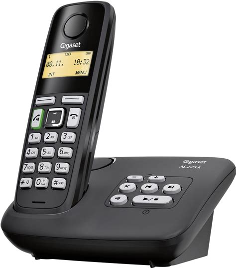 Gigaset AL225A DECT GAP Schnurloses Telefon Analog Anrufbeantworter