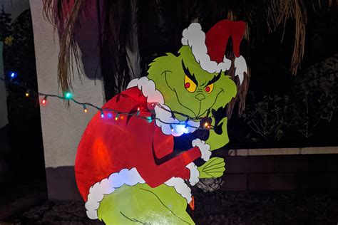 The Grinch Stealing Lights