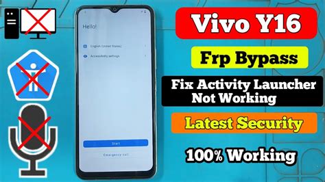 Vivo Y Frp Bypass New Security Frp Bypass Working Y