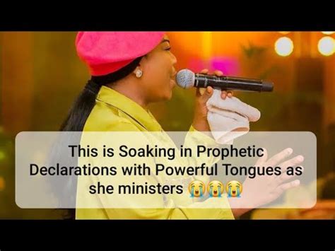 Mercy Chinwo Ministering Tongues Of Fire And Powerful Prophetic