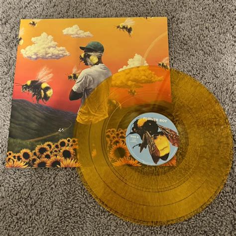 Tyler The Creator Scum Fuck Flower Boy Yellow Depop