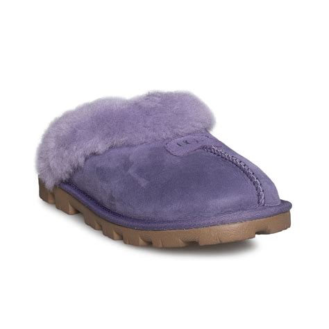 Ugg Coquette Purple Sage Slippers Womens Mycozyboots
