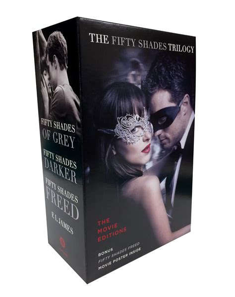 Fifty Shades Trilogy: The Movie Tie-In Editions with Bonus Poster ...