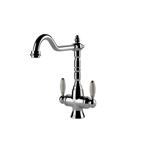 Providence Double Sink Mixer - Chrome