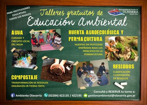 Comienzo De Los Talleres De Educaci N Ambiental Municipalidad Del