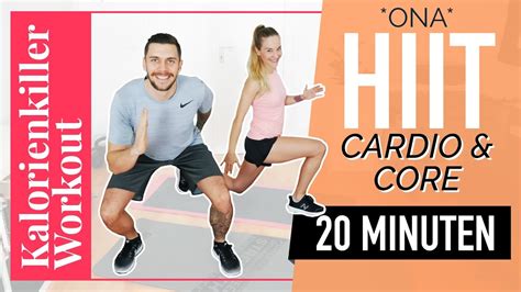 Ultimatives Minuten Cardio Core Hiit Workout Kalorienkiller