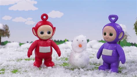 Teletubbies Snow Day Teletubbies Toy Play Youtube