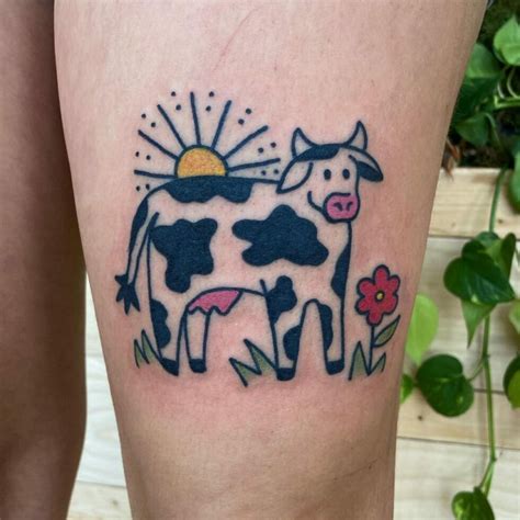 33 Legen Dairy Cow Tattoo Ideas For Men And Women In 2023