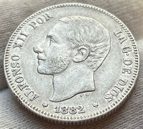 Reino de España Alfonso XII 1874 1885 2 Pesetas 1882 1 Catawiki