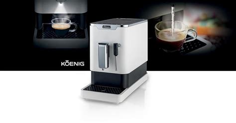 Qooking KOENIG Machine à café automatique Finessa Milk