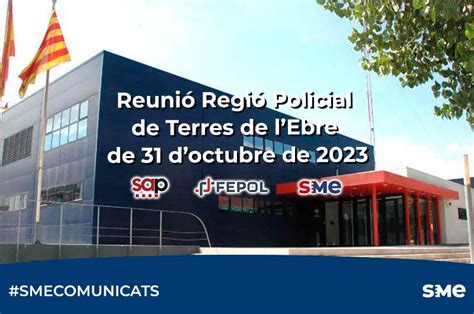 Reunió Regió Policial de Terres de lEbre de 31 doctubre de 2023