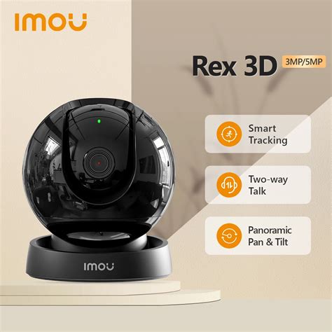 Imou Rex D Mp Indoor Wifi Ptz Security Camera Human Pet Detection Ai