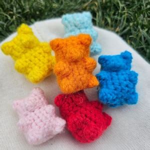 Gummy Bear Crochet Amigurumi Pattern Etsy