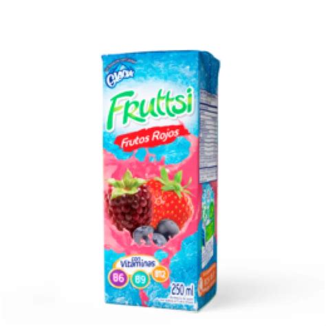 Refresco Fruttsi Frutos Rojos Tetra Ml Mercacentro Compra