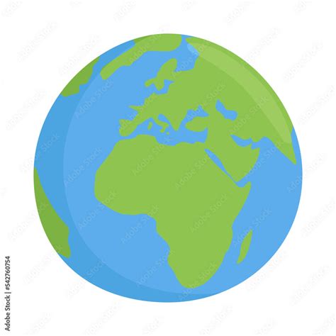 World Sign Emoji Icon Illustration. Earth Globe Vector Symbol Emoticon ...