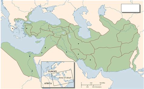 Persian Empire Map Bc