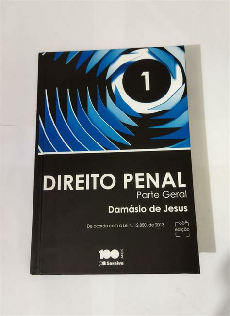 Direito Penal Parte Geral Damásio de Jesus Seboterapia Livros