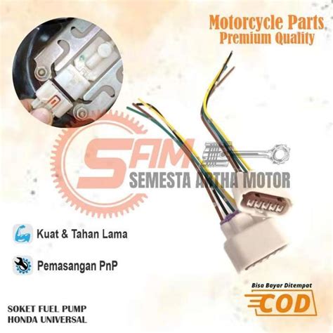 Jual Switch Soket Fuel Pump Honda Beat Vario Scoopy Universal Socket