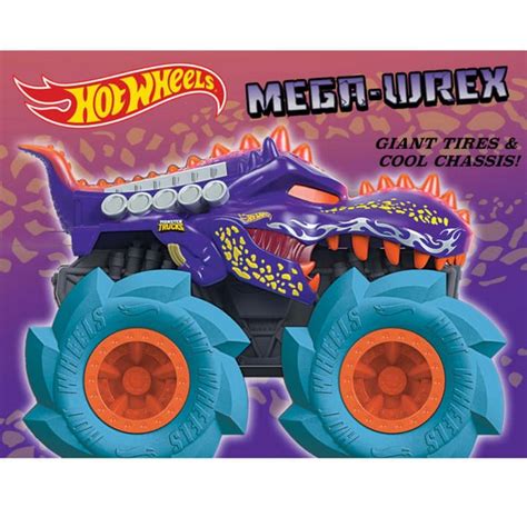 Hot Wheels Monster Trucks Autó Mega Wrex