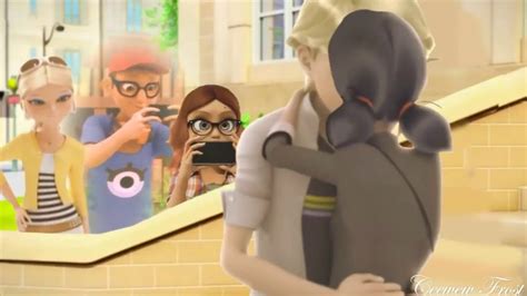 Miraculous Ladybug Season 3 Adrienette Kiss [fanmade] Old Video Youtube