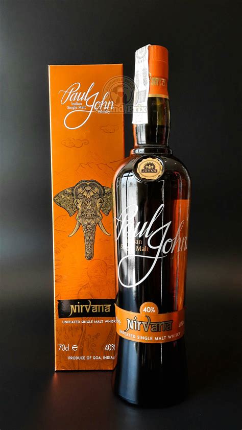 Paul John Nirvana Single Malt 40 07l Alkohole Świata