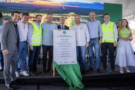 Em Maratona Por Minas Gerais Ministro Renan Filho Inaugura Trev O De