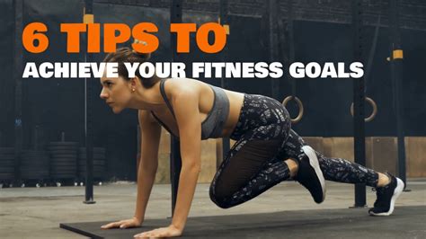 6 Tips To Achieve Your Fitness Goals Boxhiit Youtube