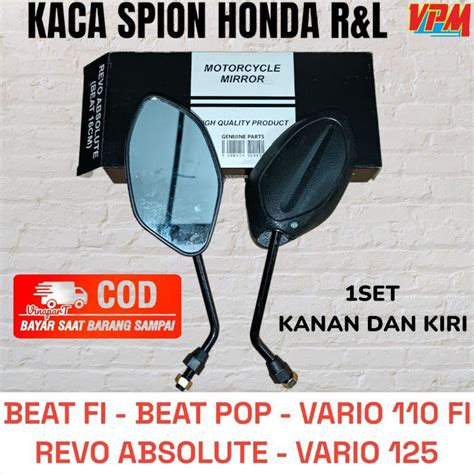 Jual Kaca Spion Beat Lama Revo Absolute Model Standar Original Set