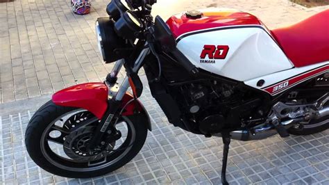 YAMAHA RD 350 31K AÑO 1985 YouTube