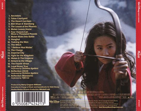 OST CD Mulan Harry Gregson Williams Musicrecords