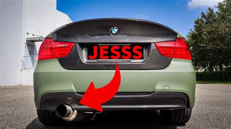 Bmw I Single Exit Exhaust That Actually Sounds Good Part Youtube