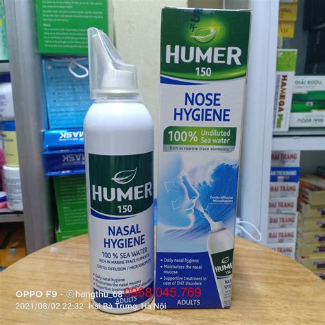 N C Bi N X T M I Humer Nasal Hygiene Adults Ml Shopee Vi T Nam