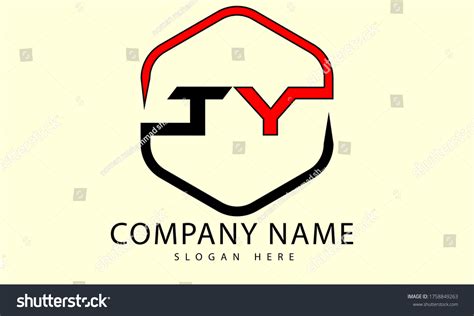 Ty Letter Logo Design Monogram Vector Stock Vector Royalty Free