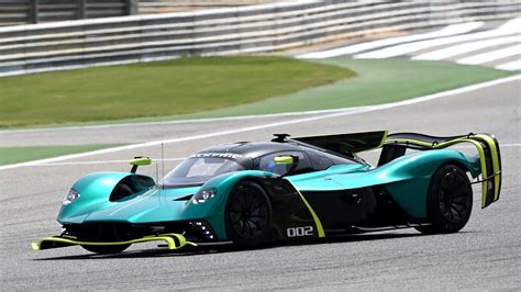 The Aston Martin Valkyrie Amr Pro In Action At The Bahrain Grand Prix