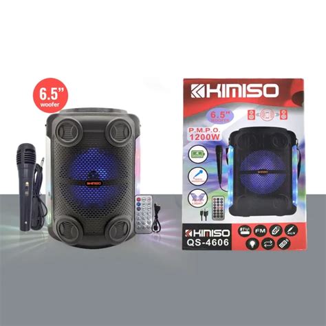 Osq Inch Inch Portable Bluetooth Karaoke Party Speaker With Mic