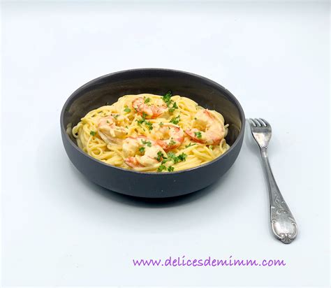 Spaghetti Aux Crevettes Les D Lices De Mimm