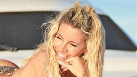 Con una bikini animal print la foto de Flor Peña que cautivó a todos MDZ Online