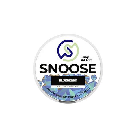 Snoose Nicotine Pouches Blueberry Free Uk Delivery