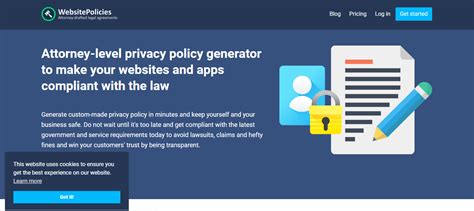 Best Gdpr Privacy Policy Generator Tools Cookie Law Info