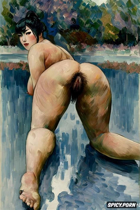 Image Of Hairy Vagina Dark Ominous Atmosphere Looking Over Her