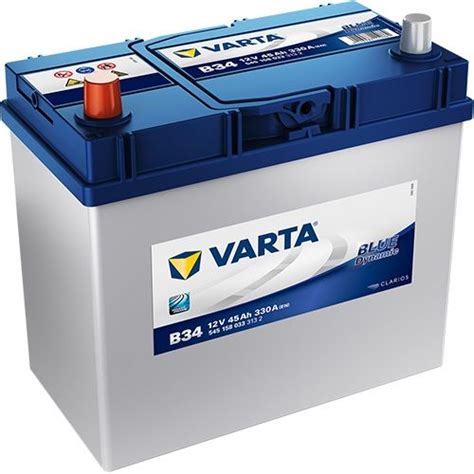 VARTA Blue Dynamic 5451580333132 Autobatterien B34 12 V 45 Ah 330 A