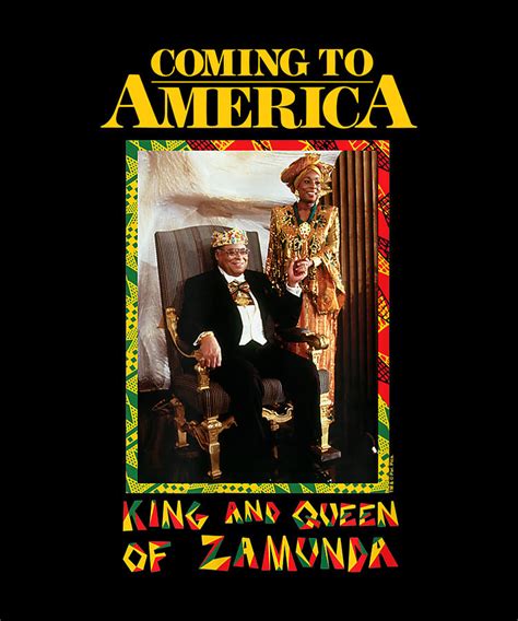 Coming To America King And Queen Zamunda 2 Digital Art By Roya