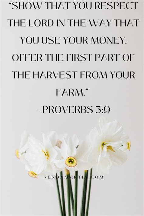 BIBLE VERSES FOR FINANCIAL BREAKTHROUGH