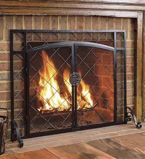 How To Choose The Right Fireplace Screens And 50 Unique Designs