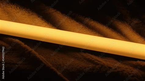 Multi-colored LED rgb lamp that changes color on a light background ...