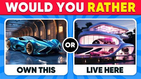 Would You Rather… Futuristic Luxury Life Edition 💎💵🤑 Youtube