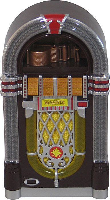 Jukebox Miniature Replica Wurlitzer 1015 1946 Plays The Platters Only