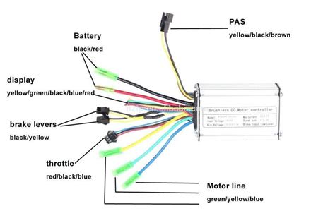 Simplest V Electric Bike Controller Wiring Diagram Ebike C