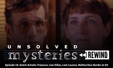 Unsolved Mysteries Rewind Episode 19 Dutch Schultz Treasure Con