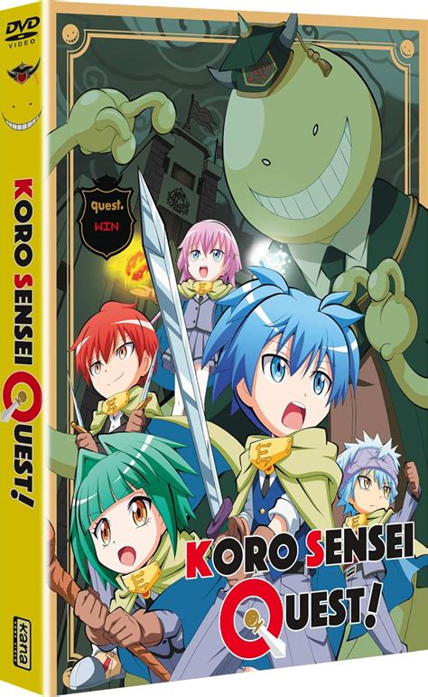 Koro Sensei Quest Assassination Classroom Intégrale [Édition Collector] Dvd Et Blu Ray